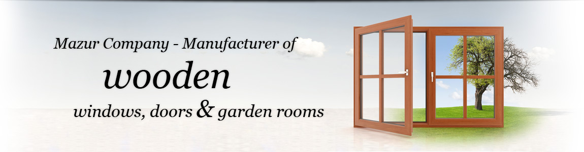 Wooden windows, doors & garden rooms